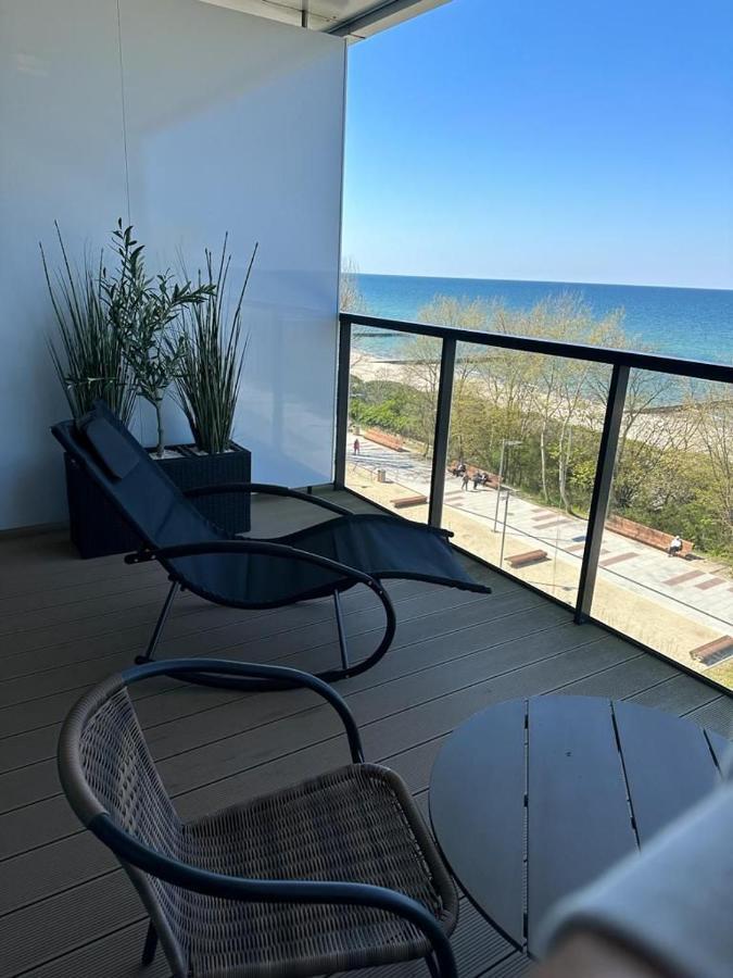 Apartament 409 Z Widokiem Na Morze - Seaside Kołobrzeg Exterior foto