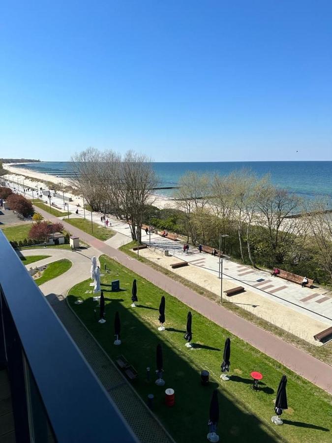Apartament 409 Z Widokiem Na Morze - Seaside Kołobrzeg Exterior foto